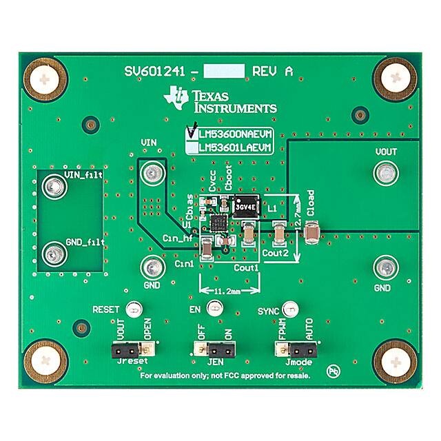 LM53600NAEVM EVALUATION MODULE