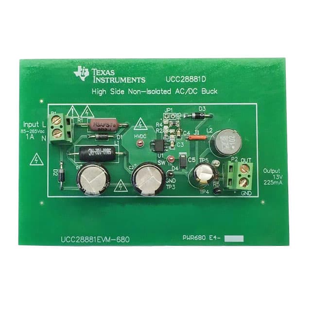 UCC28881EVM-680 EVALUATION MODULE