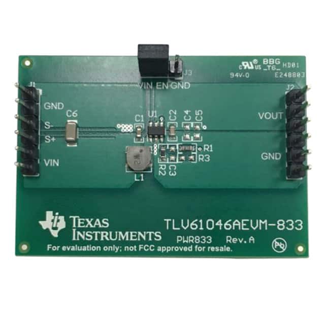 TLV61046AEVM-833 EVAIL MOD