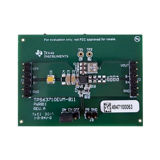 TPS63710EVM-811 EVAL BOARD FOR TPS63710