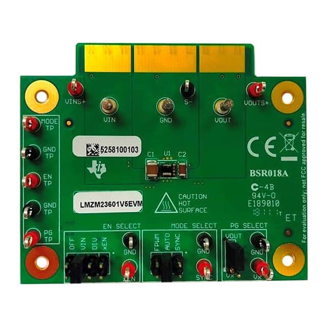 LMZM23601V5EVM EVAL MODULE FOR LMZM23601