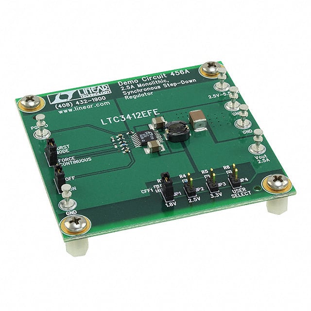 DC456A BOARD EVAL FOR LTC3412EFE