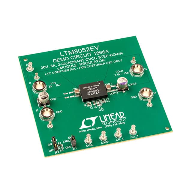 DC1866A BOARD EVAL FOR LTM8052