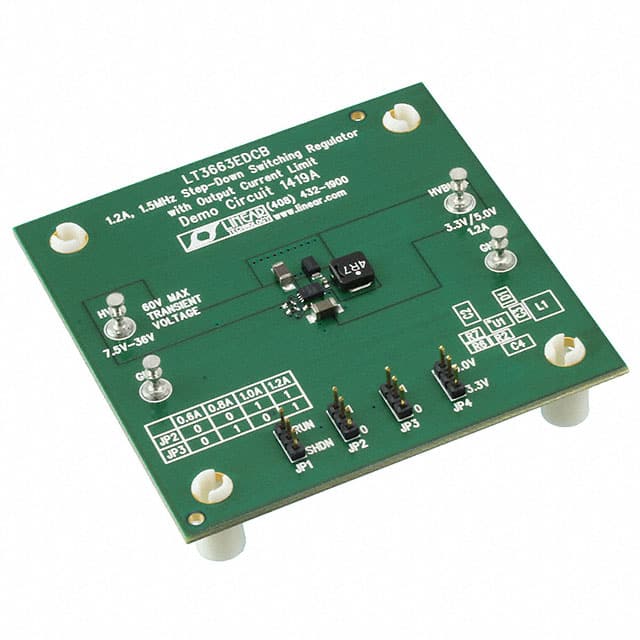 DC1419A BOARD EVAL FOR LT3663EDCB