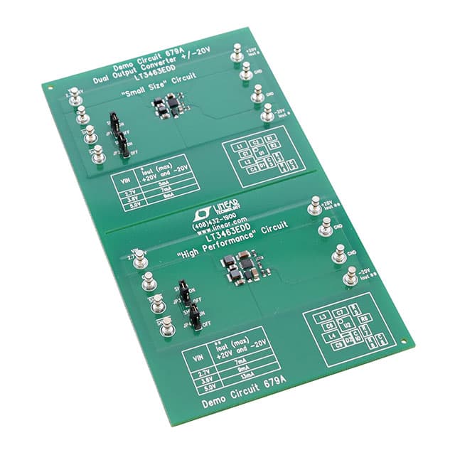 DC679A BOARD DEMO FOR LT3463EDD