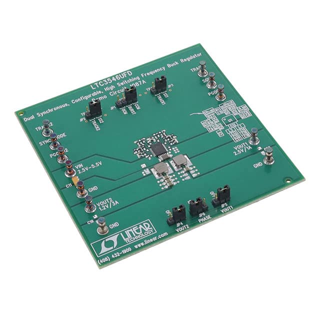 DC1087A BOARD DEMO FOR LTC3546UFD