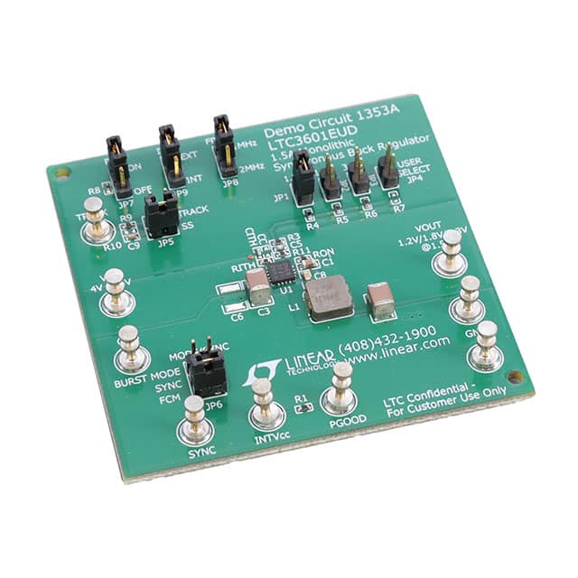 DC1353A BOARD DEMO FOR LTC3601EUD