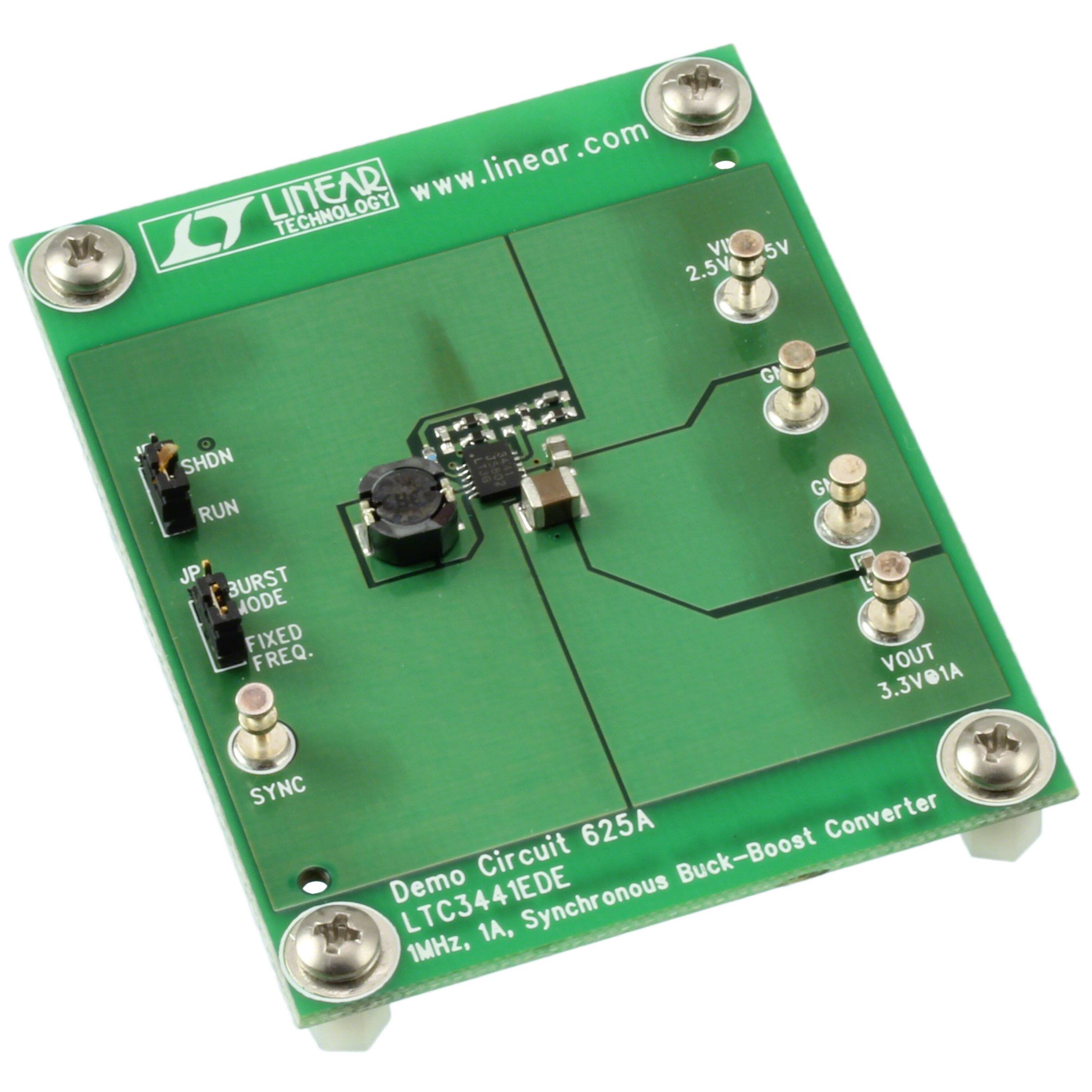 DC625A BOARD EVAL FOR LTC3441EDE