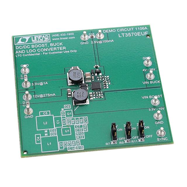 DC1106A BOARD DEMO FOR LT3570EUF