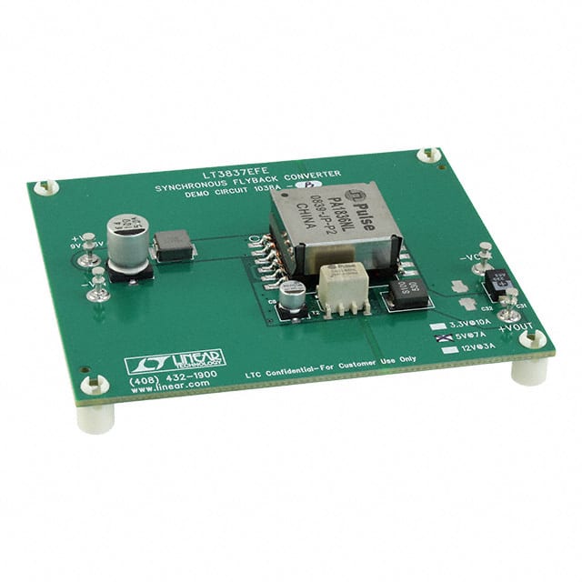 DC1038A-B EVAL BOARD FOR LT3837