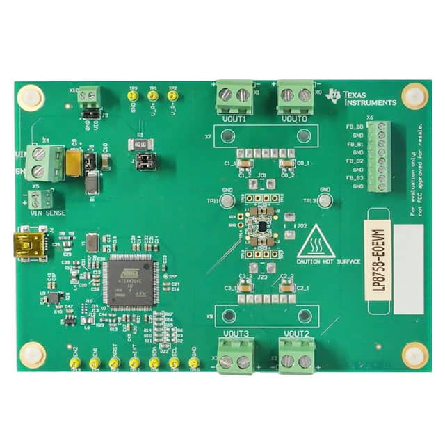LP8758-E0EVM EVALUATION MODULE
