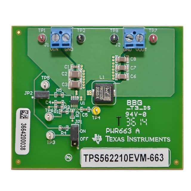 TPS562210EVM-663 EVAL BOARD FOR TPS562210