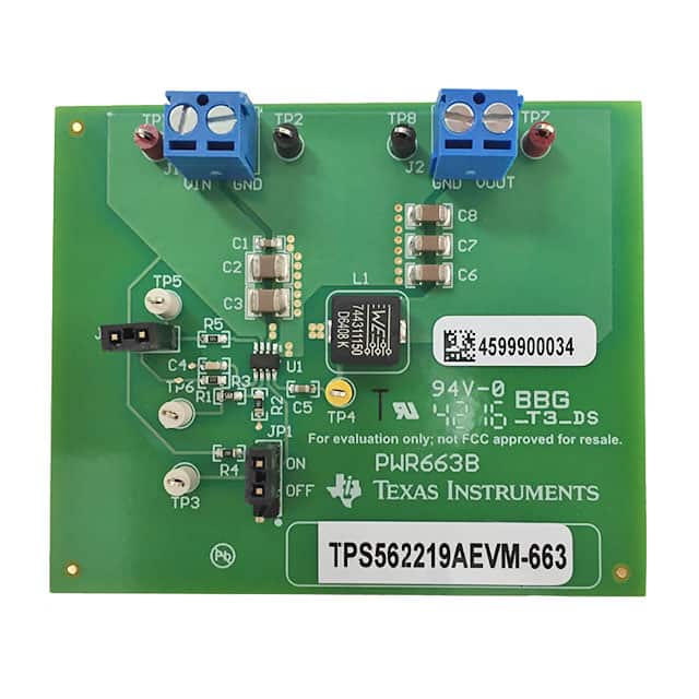 TPS562219AEVM-663 EVALUATION MODULE