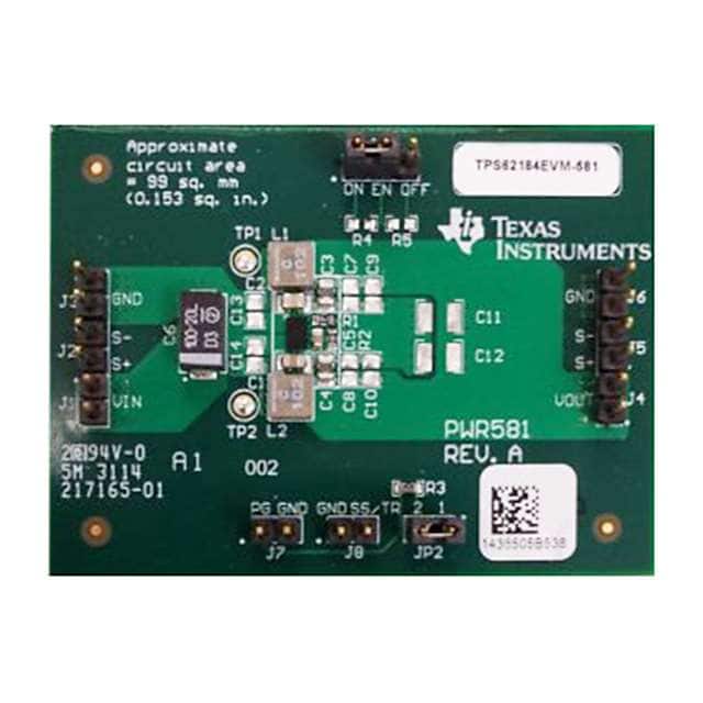 TPS62184EVM-581 EVALUATION MODULE TPS62184