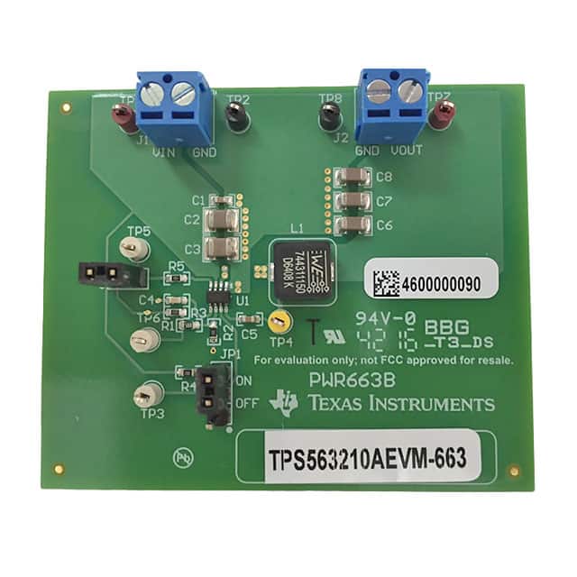 TPS563210AEVM-663 EVALUATION MODULE