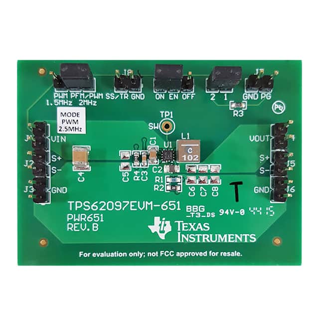 TPS62097EVM-651 EVALUATION MODULE