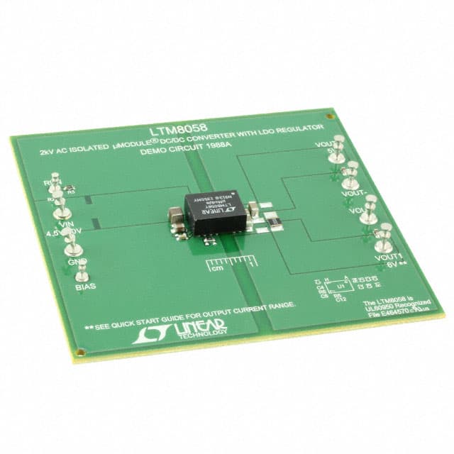 DC1988A EVAL BOARD FOR LTM8058