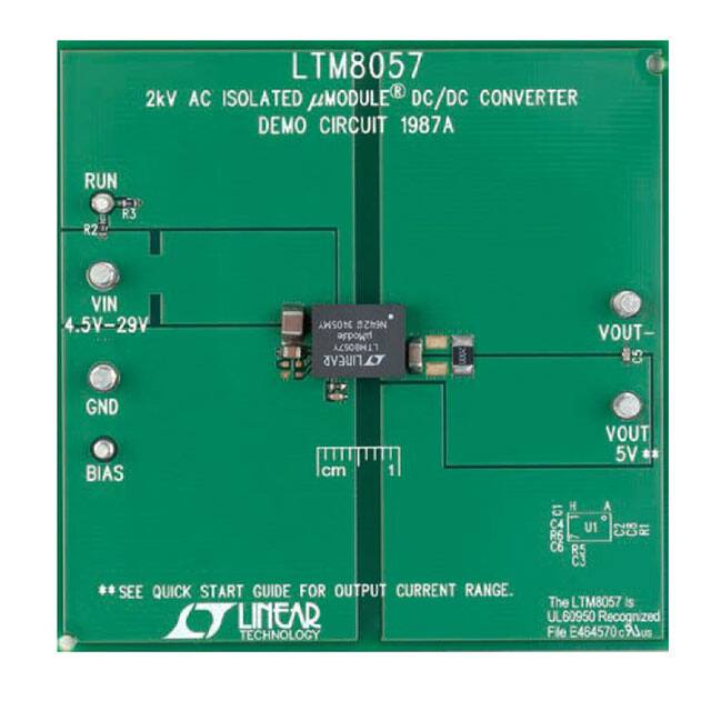 DC1987A EVAL BOARD FOR LTM8057
