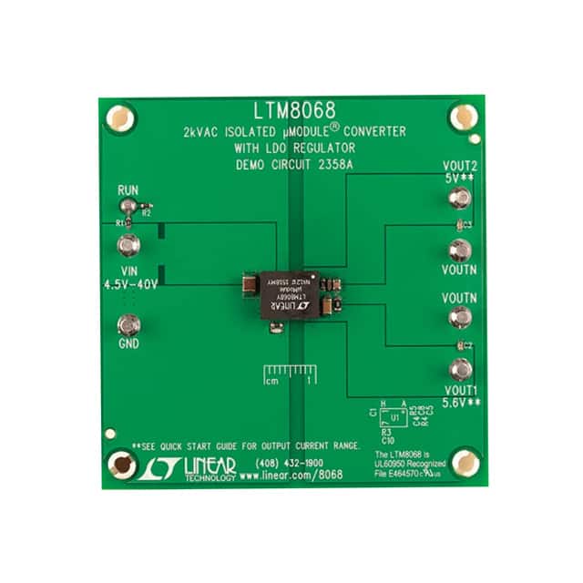 DC2358A EVAL BOARD FOR LTM8068