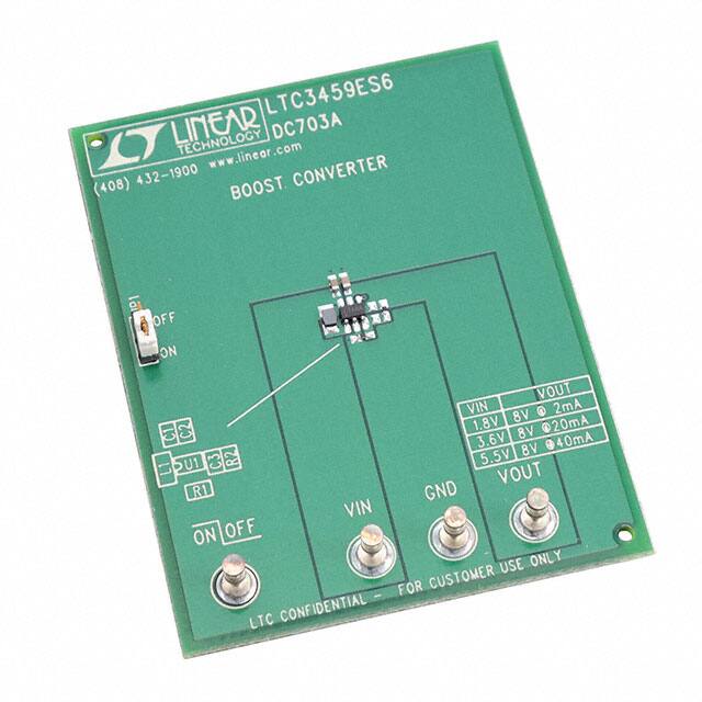 DC703A BOARD DEMO FOR LTC3459ES6