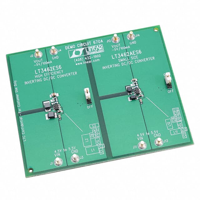 DC670A LT3462ES6/LT3462AES6 DEMO BOARD