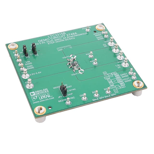 DC2748A DEMO 3.3V DUAL 2A+2A 6MHZ SYNC B