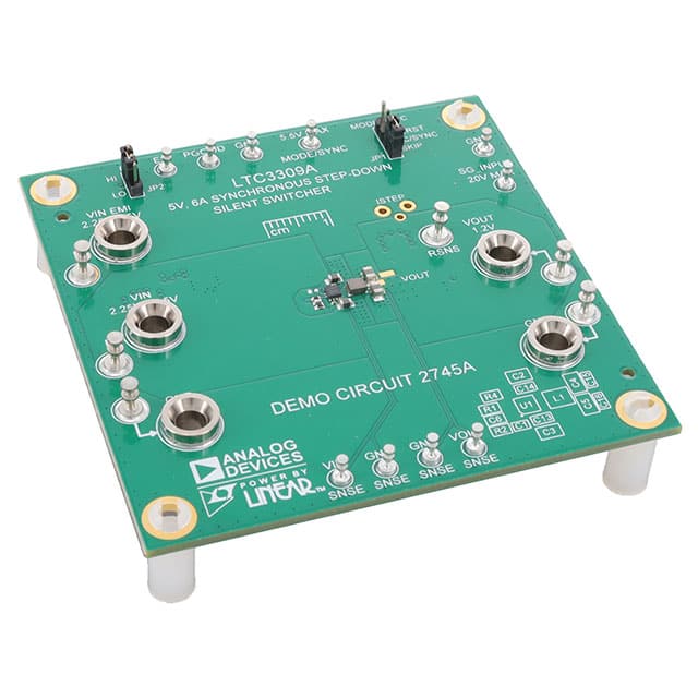 DC2745A DEMO 5V 6A 2MHZ SYNC BUCK SILENT