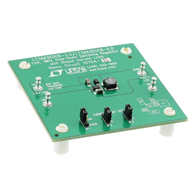 DC1570A-B BOARD EVAL FOR LT3663EDCB