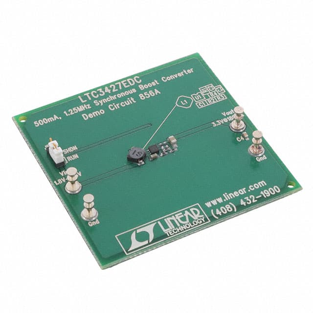 DC856A LTC3427EDC - 500MA SYNCH, BOOST