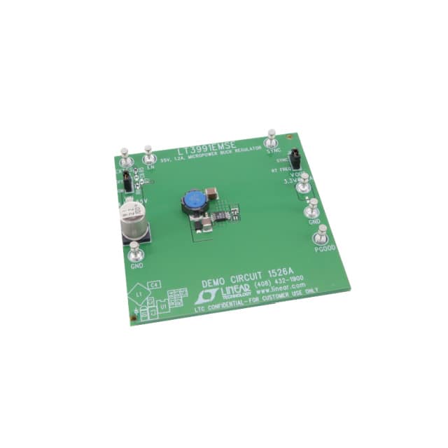 DC1526A BOARD DEMO FOR LT3991EMSE