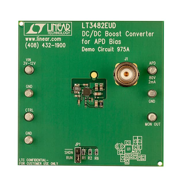 DC975A BOARD DEMO FOR LT3482EUD