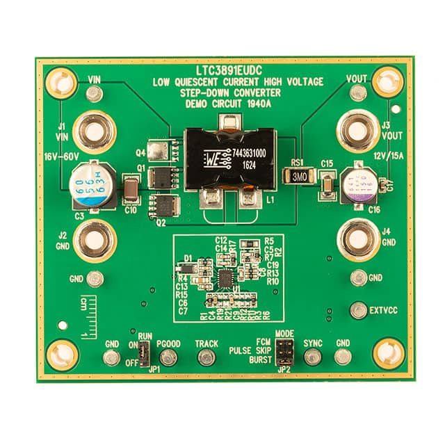 DC1940A BOARD DEMO FOR LTC3891EUDC