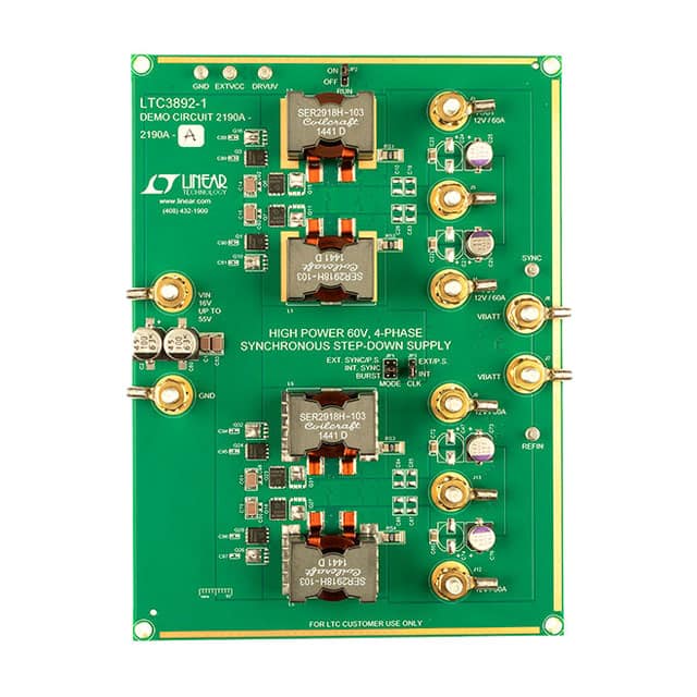 DC2190A-B EVAL BOARD FOR LTC3892
