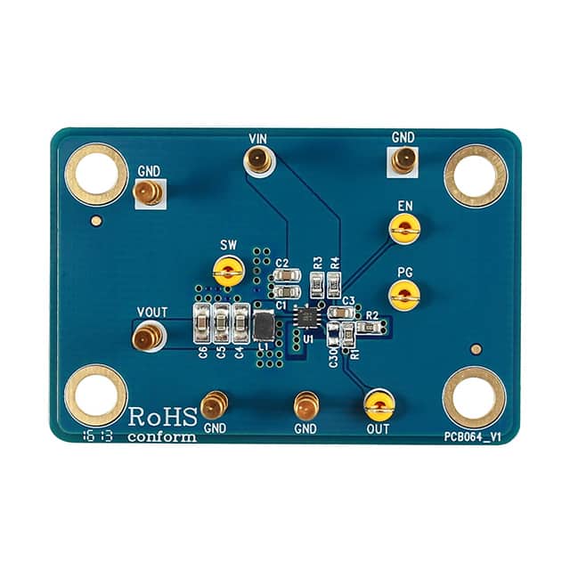 EVB_RT8086BGQUF EVAL MODULE FOR RT8086BGQUF