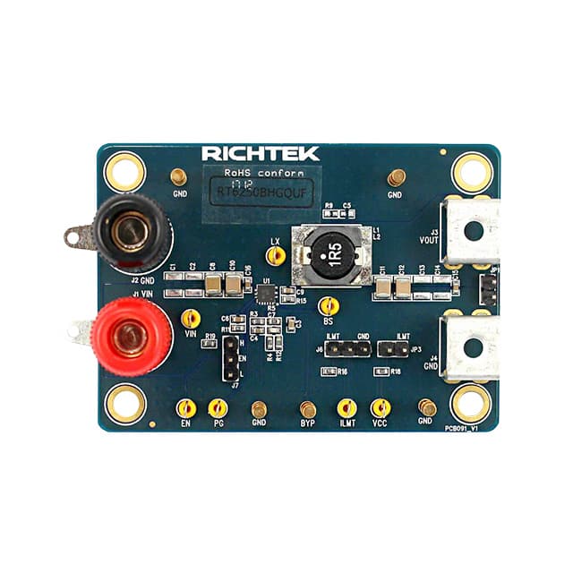 EVB_RT6250BHGQUF EVAL MODULE FOR RT6250BHGQUF