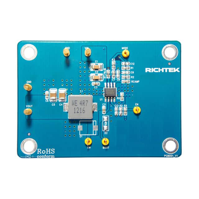EVB_RT7272BGSP EVAL MODULE FOR RT7272BGSP