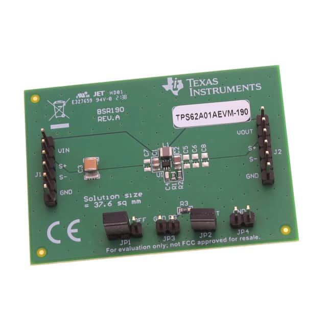 TPS62A01AEVM-190 EVAL BOARD FOR TPS62A01A