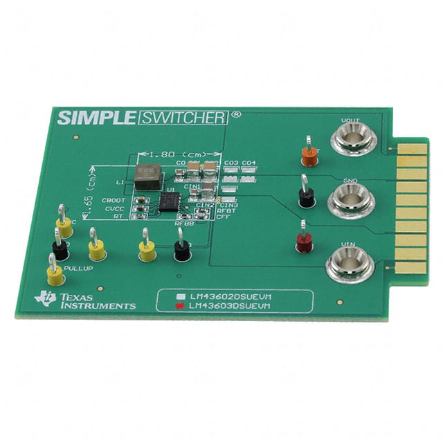 LM43603DSUEVM EVAL BOARD FOR LM43603