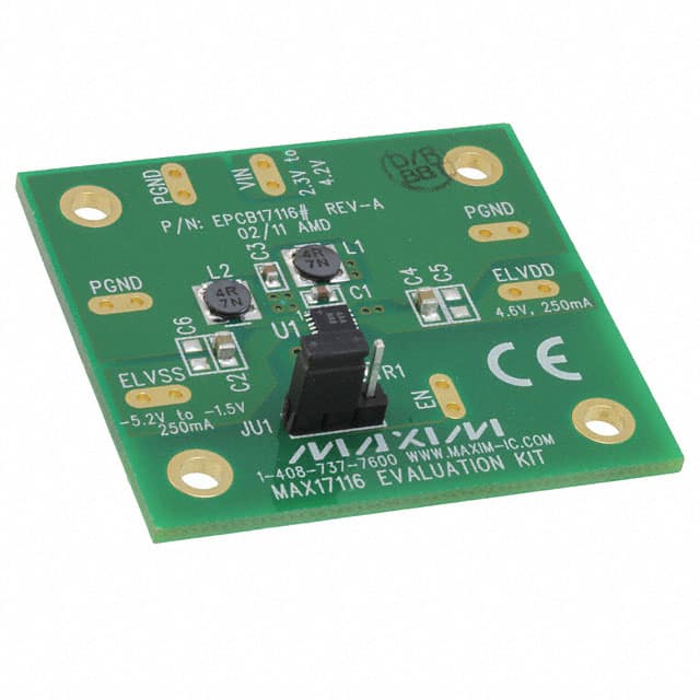 MAX17116EVKIT# KIT EVAL FOR MAX17116