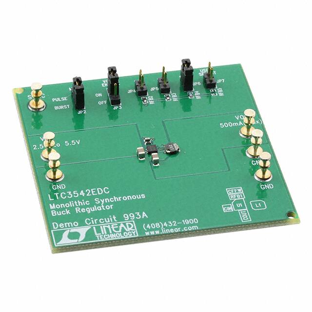 DC993A EVAL BOARD BUCK REG LTC3542