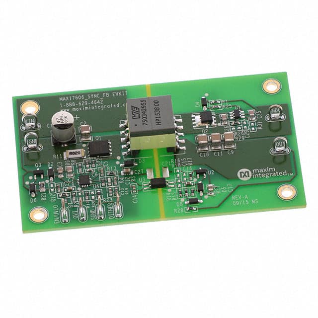 MAX17606SFBEVKIT# EVAL BOARD FOR MAX17606