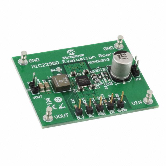 ADM00823 MIC22950 10A SYNCH BUCK REG EVAL