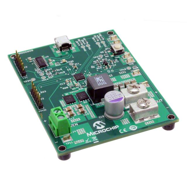 ARD00609 MCP19111 PMBUS-ENABLED POL BOARD