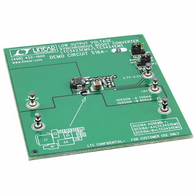 DC516A-B BOARD EVAL FOR LTC3424EMS