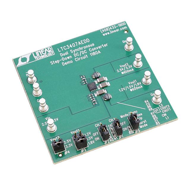 DC1180A BOARD DEMO FOR LTC3407AEDD