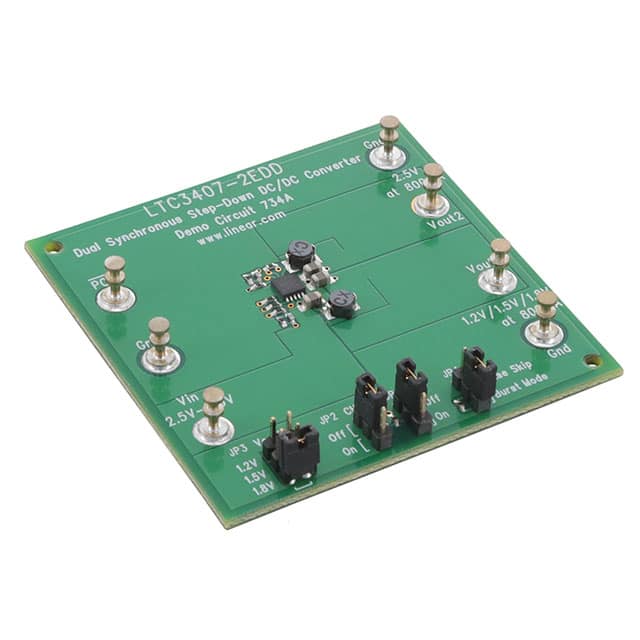 DC734A BOARD DEMO FOR LTC3407-2EDD