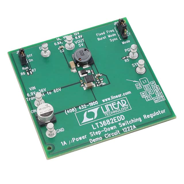 DC1222A BOARD DEMO FOR LT3682EDD