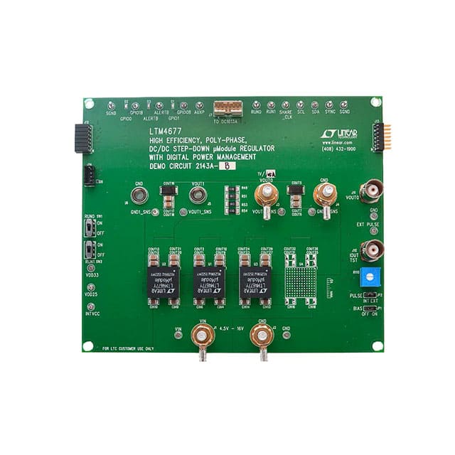 DC2143A-B DEMO BOARD FOR LTM4677