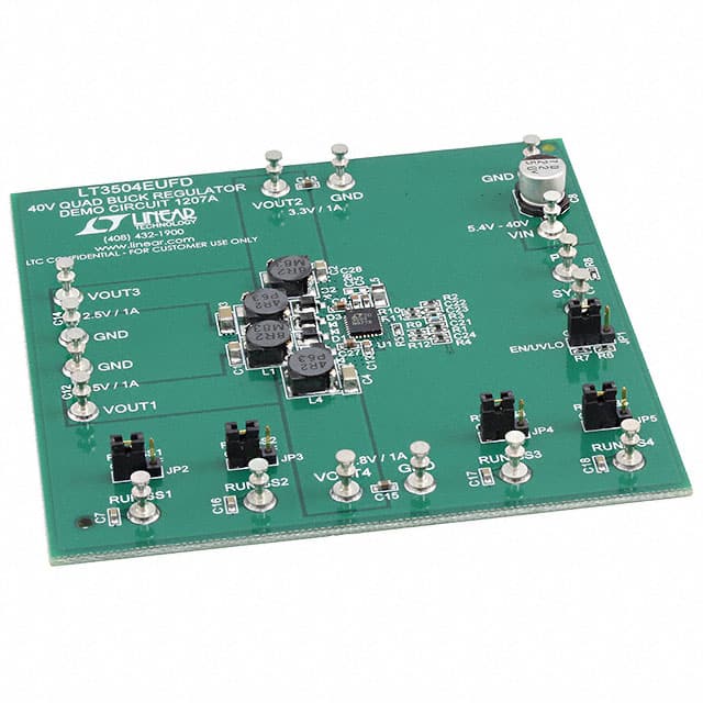 DC1207A EVAL BOARD BUCK REG LT3504