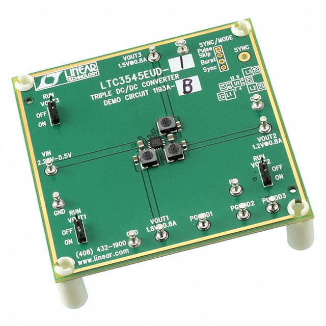 DC1193A-B BOARD EVAL FOR LTC3545EUD